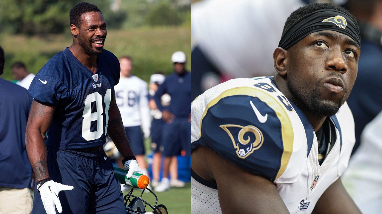 Rams WR Britt: He's a player and mentor, and he has a new lease on life